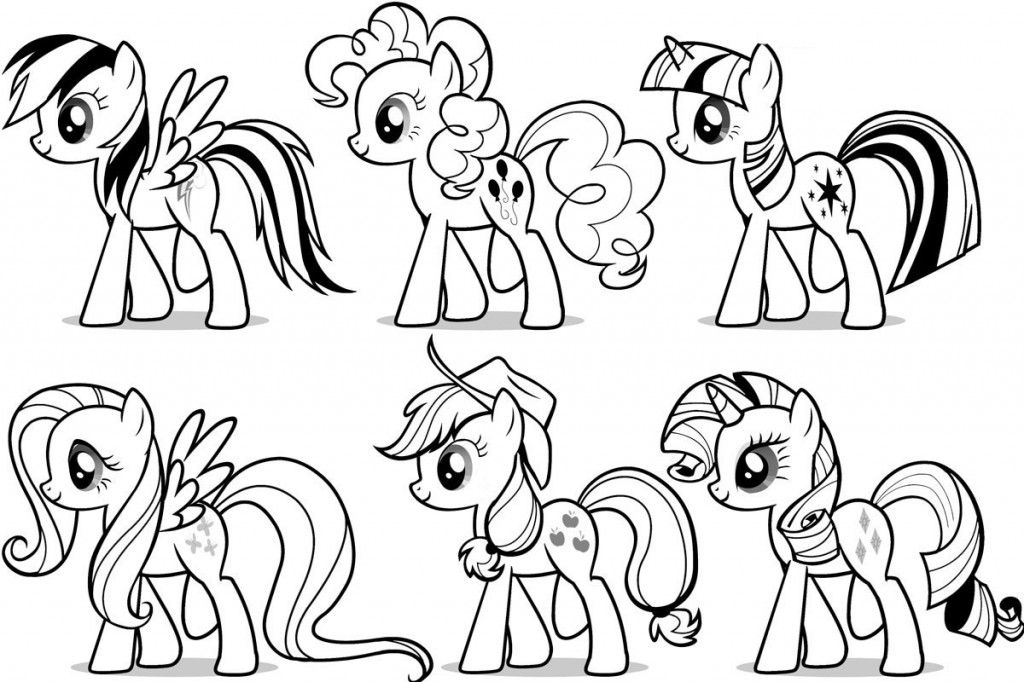 1024x682 Free Printable My Little Pony Coloring Pages For Kids Pony, Pony