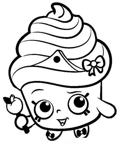 418x500 Shopkins Coloring Pages 5 Coloring Pages For Kids