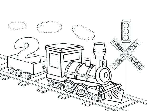 618x464 Steam Engine Train Coloring Pages Kids Coloring Trains Coloring