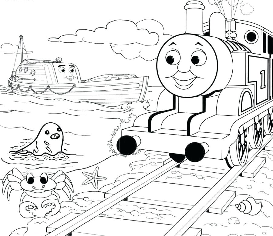 900x779 Thomas Coloring Pages Para Imprimir The Train Para And Friends