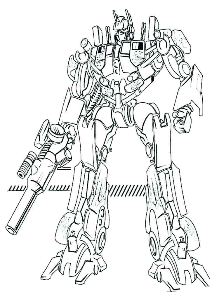 750x1000 Transformer Coloring Pages To Print Transformers Coloring Pages