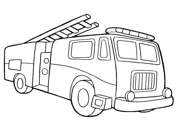 600x450 Firetruck Coloring Pages Printable Truck Coloring Pages Fire Truck