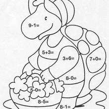 220x220 Color By Number Coloring Pages