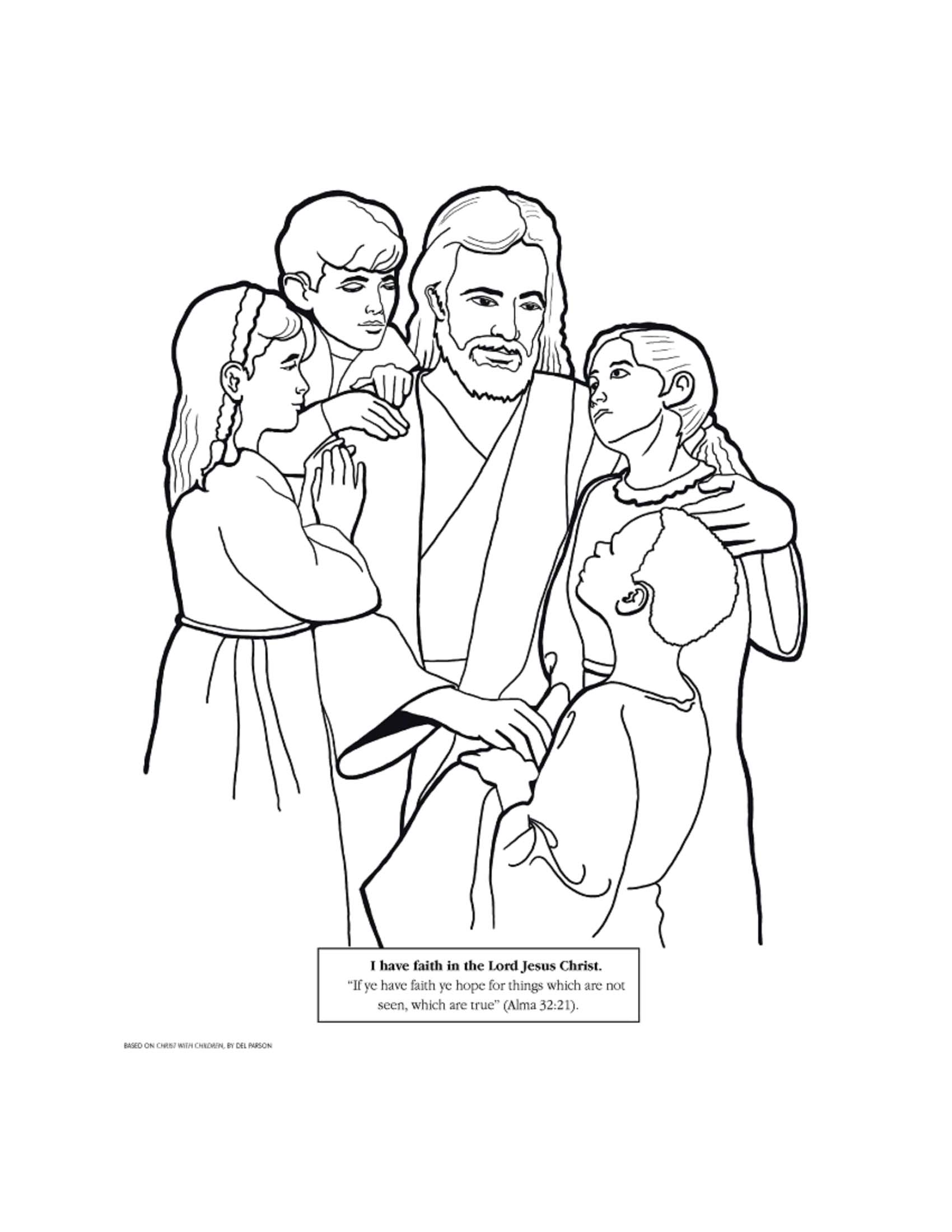 1700x2200 Coloring Pages Lds Lesson Ideas