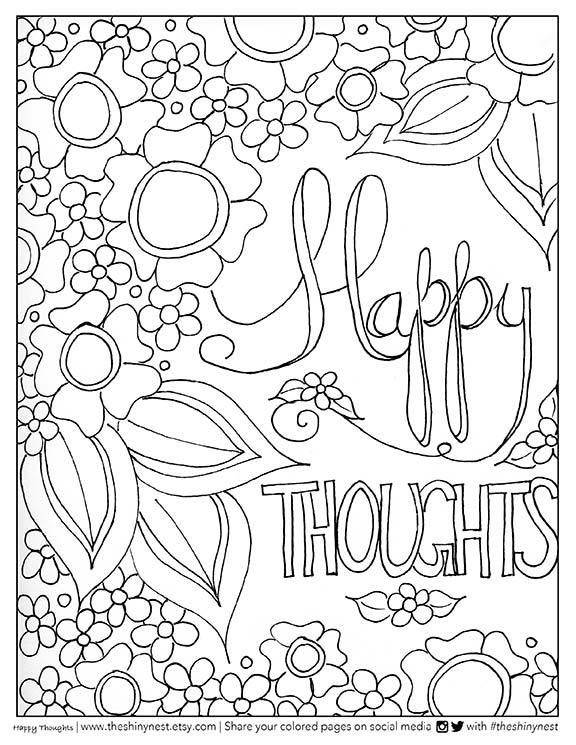 Coloring Pages For Markers