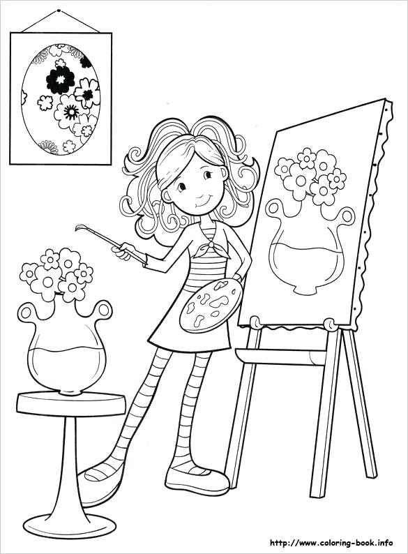 585x794 Paint Coloring Pages Microsoft Paint Colouring Pages