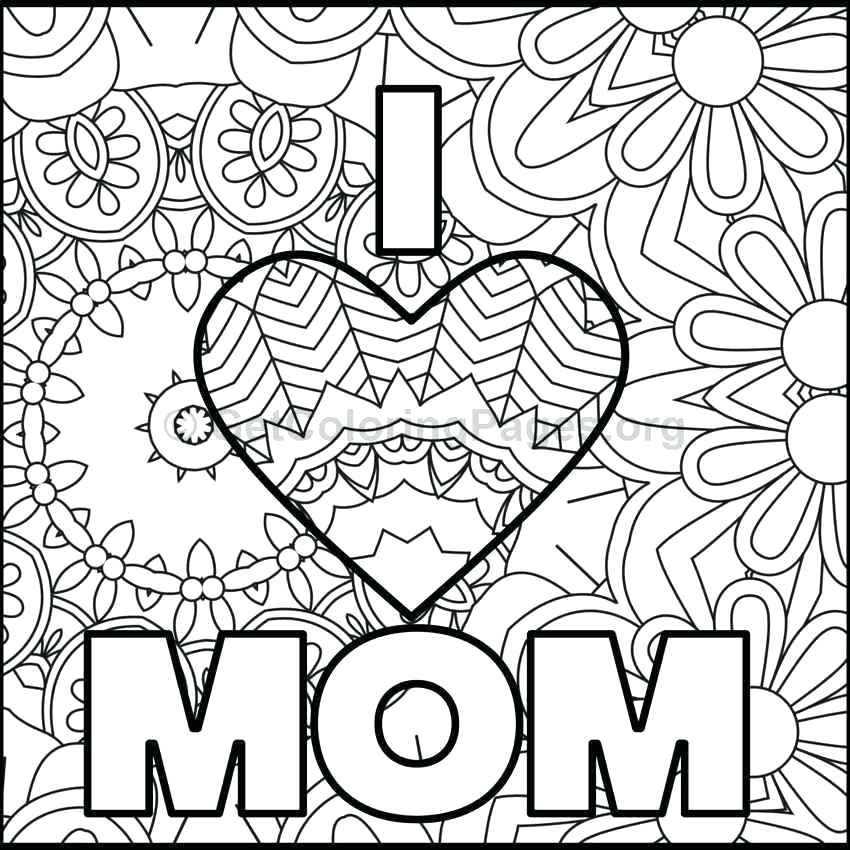 850x850 Fresh Coloring Pages For Mothers Day For Mothers Day Coloring