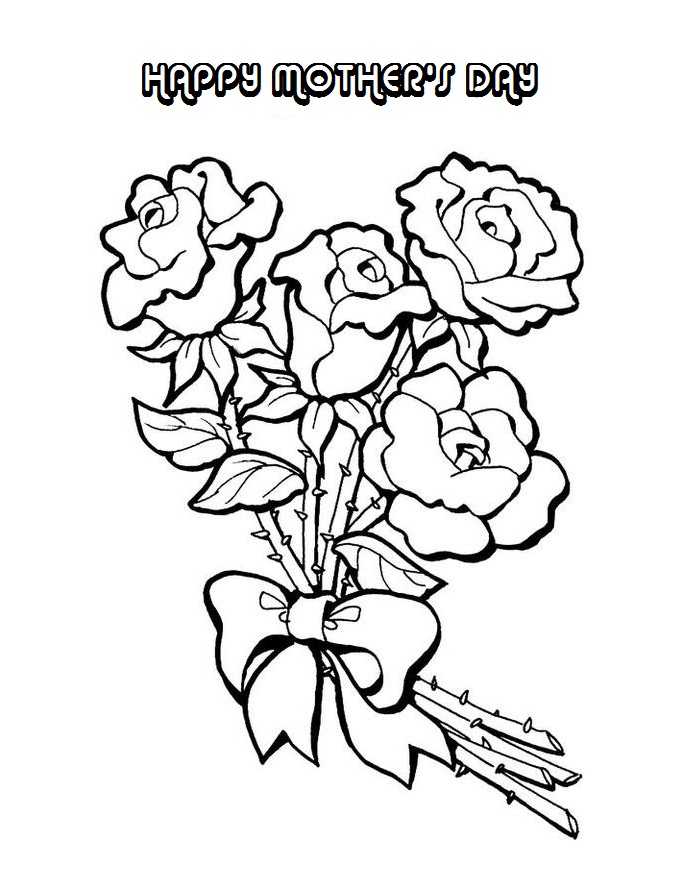 685x874 Mother's Day Greeting Card Coloring Pages Coloring Pages