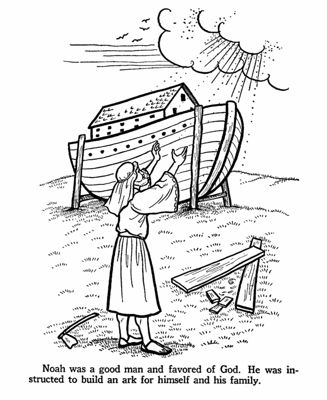 Coloring Pages For Noahs Ark