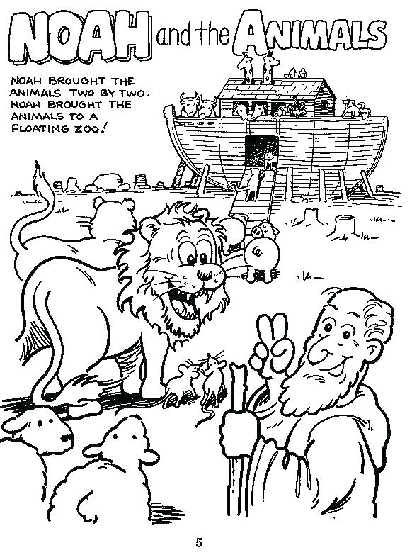 582x783 Noahs Ark Coloring Pages Kjv As Well As Ark Coloring Pages Ark