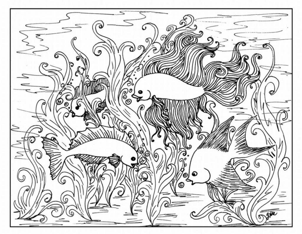 1024x792 Adult Cute Detailed Coloring Pages For Older Kids Gallery Images