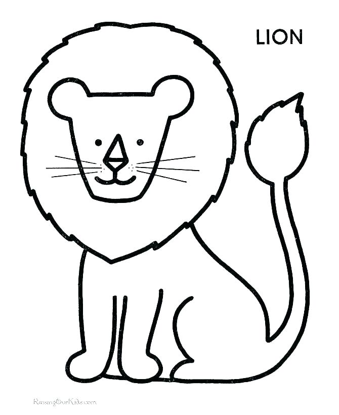 670x820 Coloring Pages For Preschoolers Animal Coloring Pages Preschool S