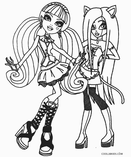 500x600 Cartoon Coloring Pages Cool2bkids