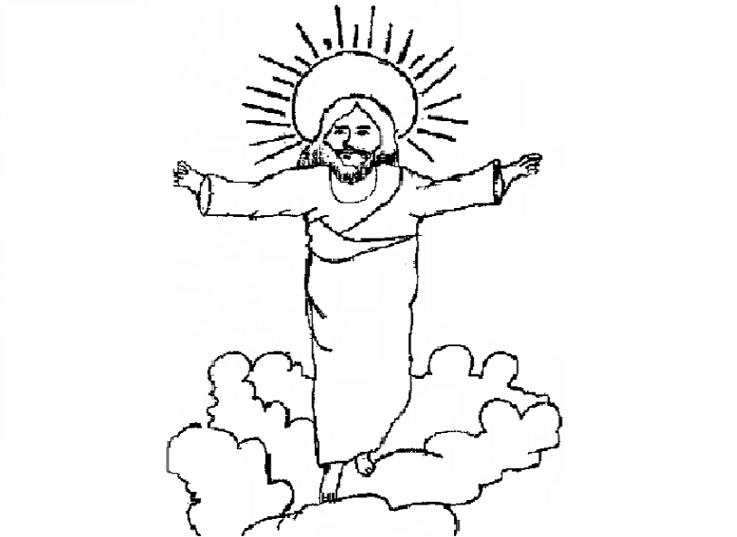 815x594 Printable Coloring Pages Of Jesus Christ For Small Kids