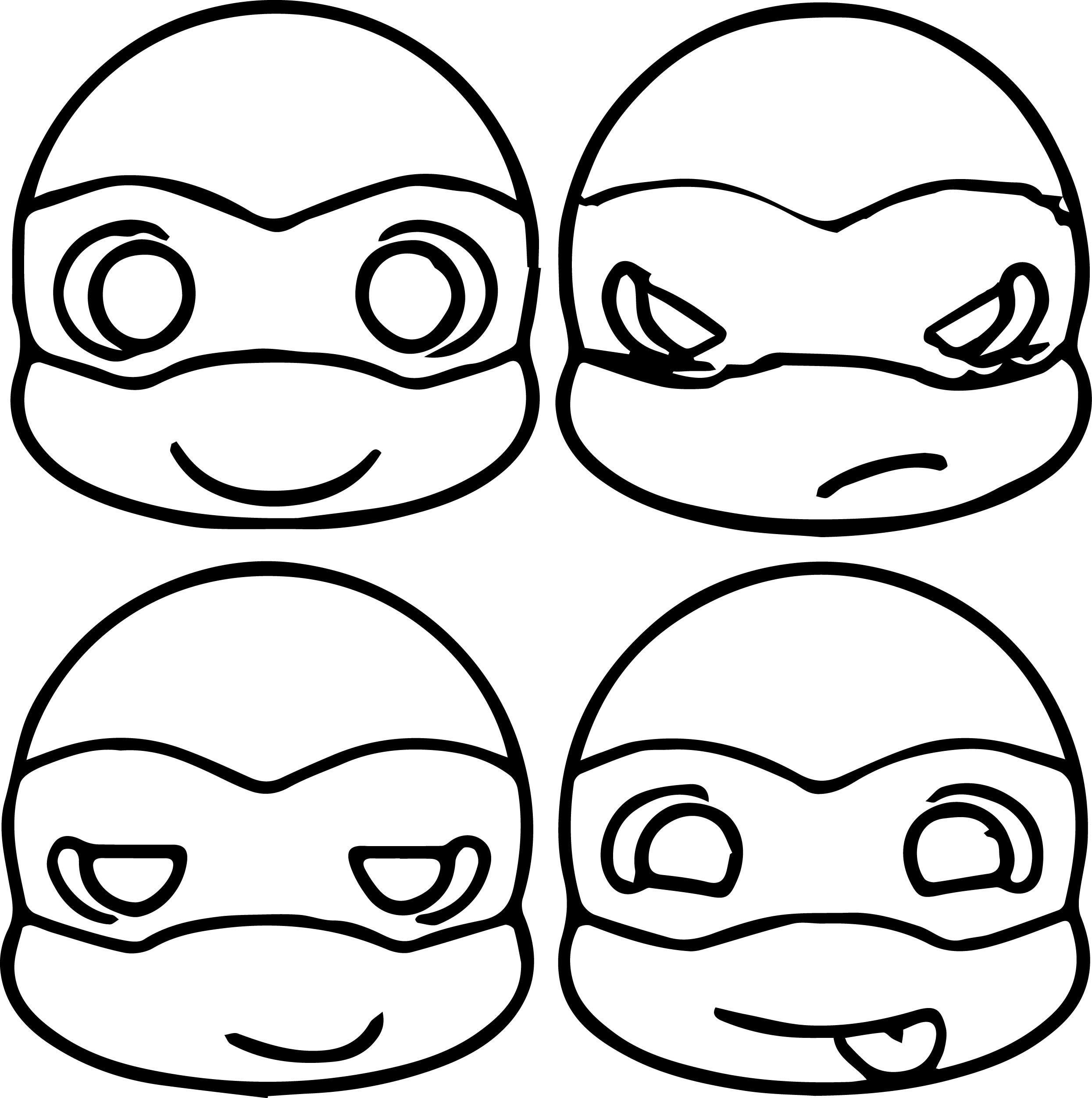 Coloring Pages For Teenage Mutant Ninja Turtles