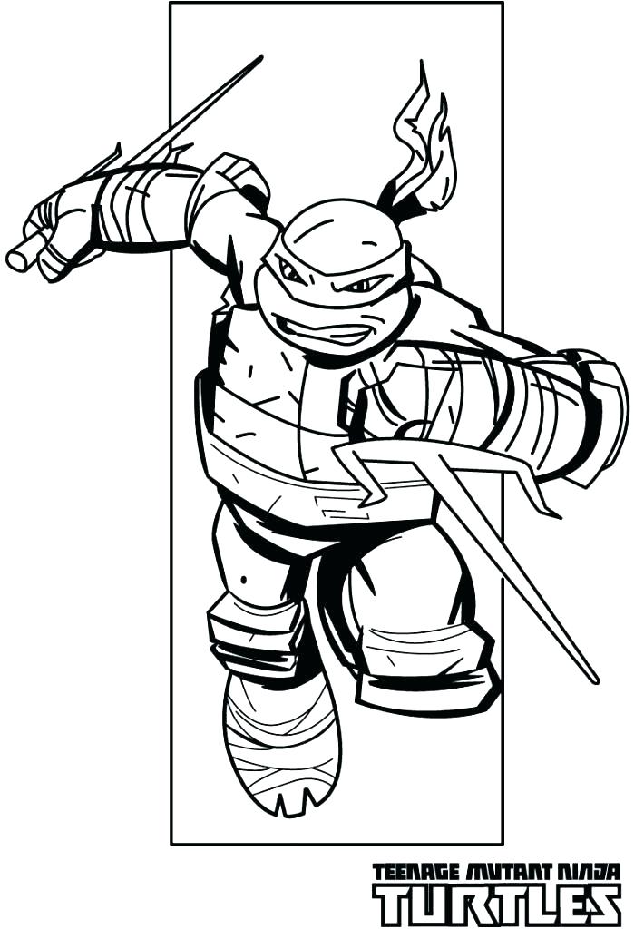 710x1024 Ninja Turtles Free Coloring Pages