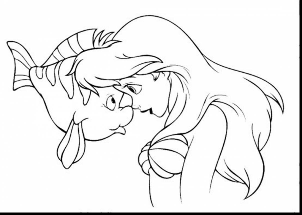1210x862 Astonishing Disney Mermaid Coloring Pages With Free Coloring Pages