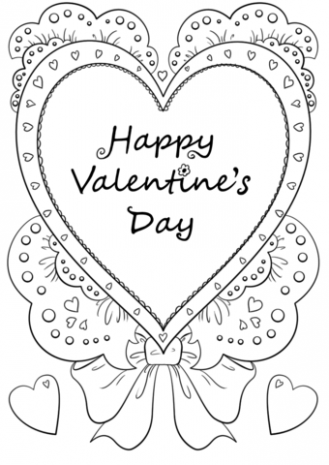 329x465 Coloring Pages Valentines Day @ Just Coloring