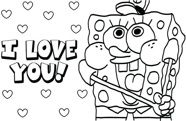 600x391 Free Printable Coloring Valentines Day Cards
