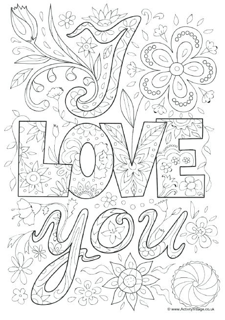 460x654 Coloring Pages Love I Love You Coloring Pages For Adults Explore