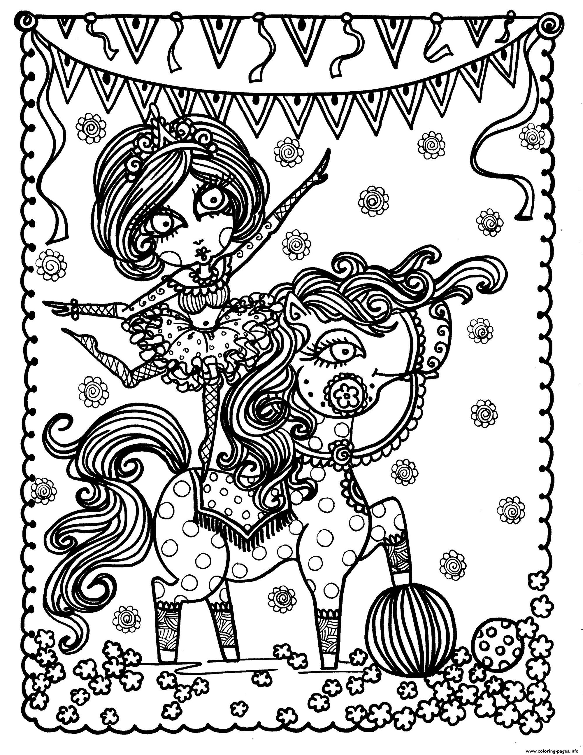 2000x2588 Adult Young Horse By Deborah Muller Coloring Pages Printable