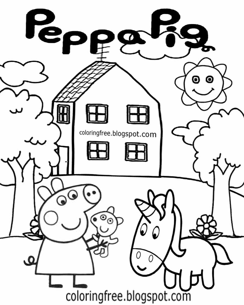 800x1000 Fresh Printable Unicorn Drawing Mythical Coloring Book For Kids