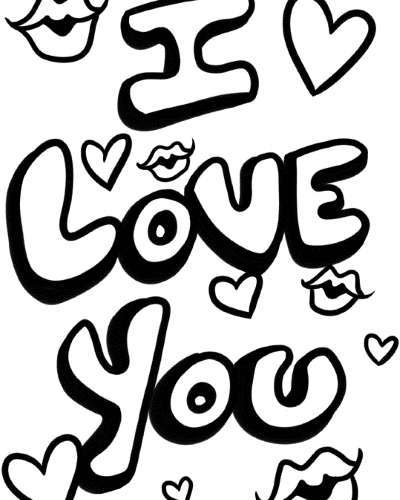 400x500 I Love My Boyfriend Coloring Pages I Love My Boyfriend Coloring