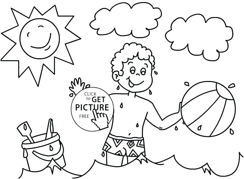 827x609 Seasons Coloring Pages Printable