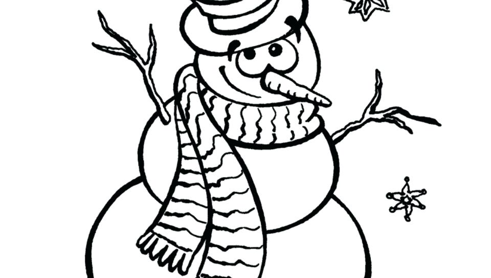 960x544 Frosty The Snowman Coloring Pages