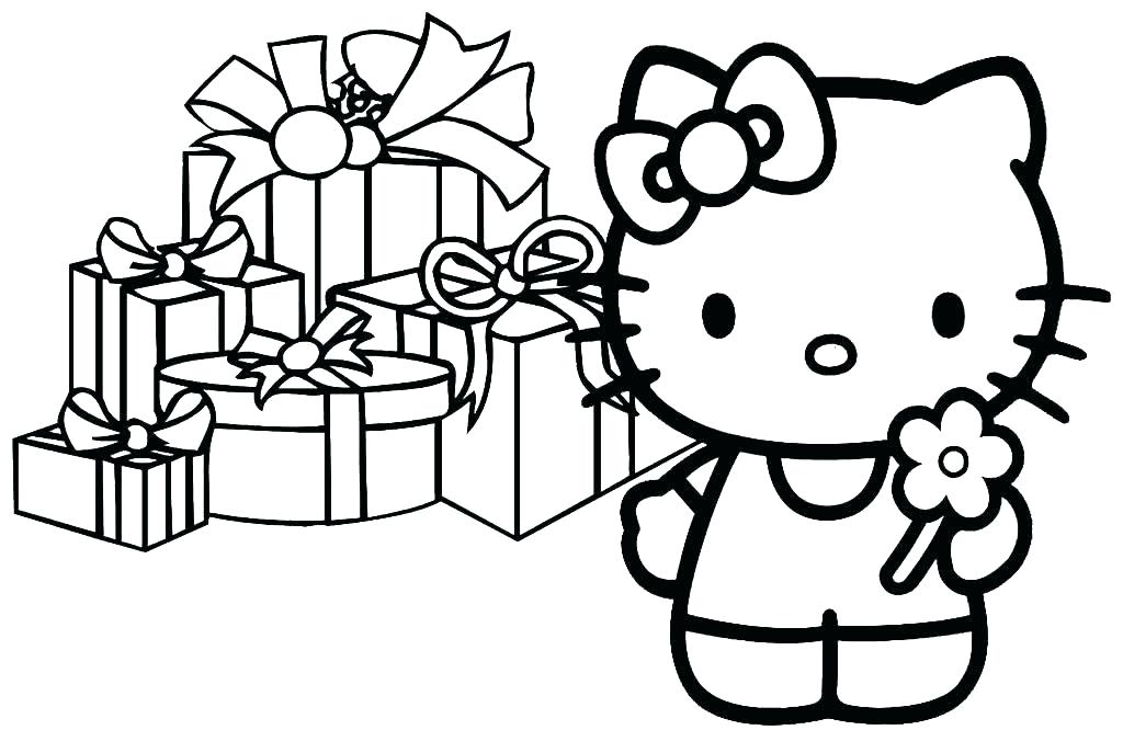 1024x666 Hello Kitty Coloring Pages Games Hello Kitty Happy Birthday