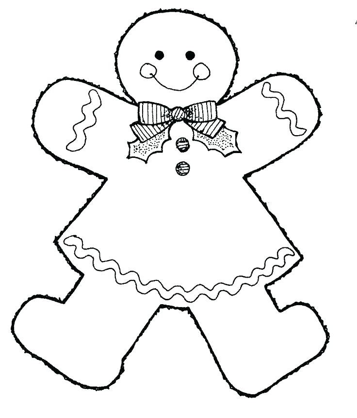 736x863 Gingerbread Girl Coloring Page Ginger Bread Man Coloring Page