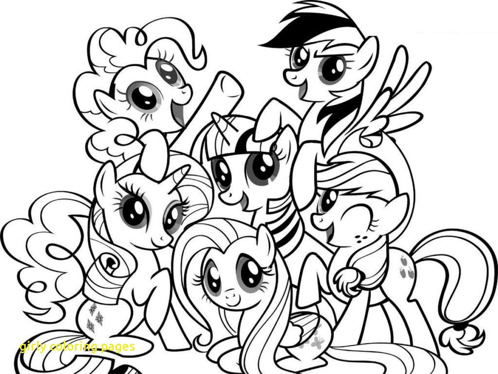 1024x768 Girly Coloring Pages With 17467 Free