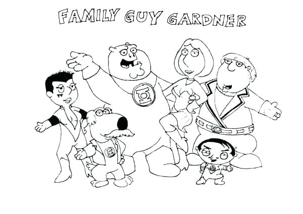 600x424 Stewie Coloring Pages Griffin Coloring Pages Coloring Pages Family