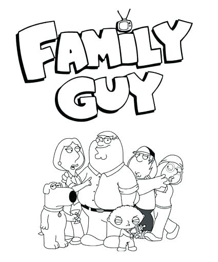 425x510 Coloring Stewie Coloring Pages