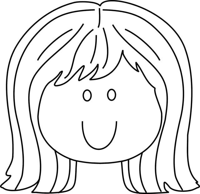 640x621 Head Coloring Page Head Coloring Pages Luxury Hair Coloring Pages