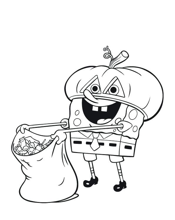 595x745 Cartoon Halloween Coloring Pages Monster Coloring Pages