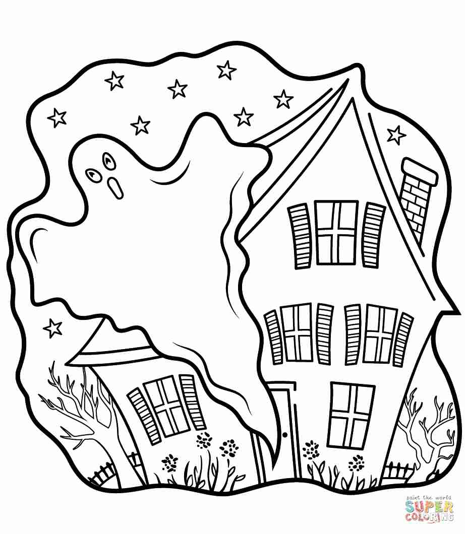 922x1060 Halloween Ghost Coloring Pages Extraordinary Olegratiy