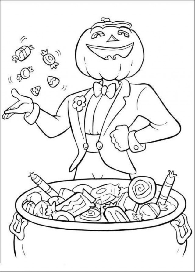 640x895 Challenging Halloween Coloring Pages Hard Halloween Coloring Pages