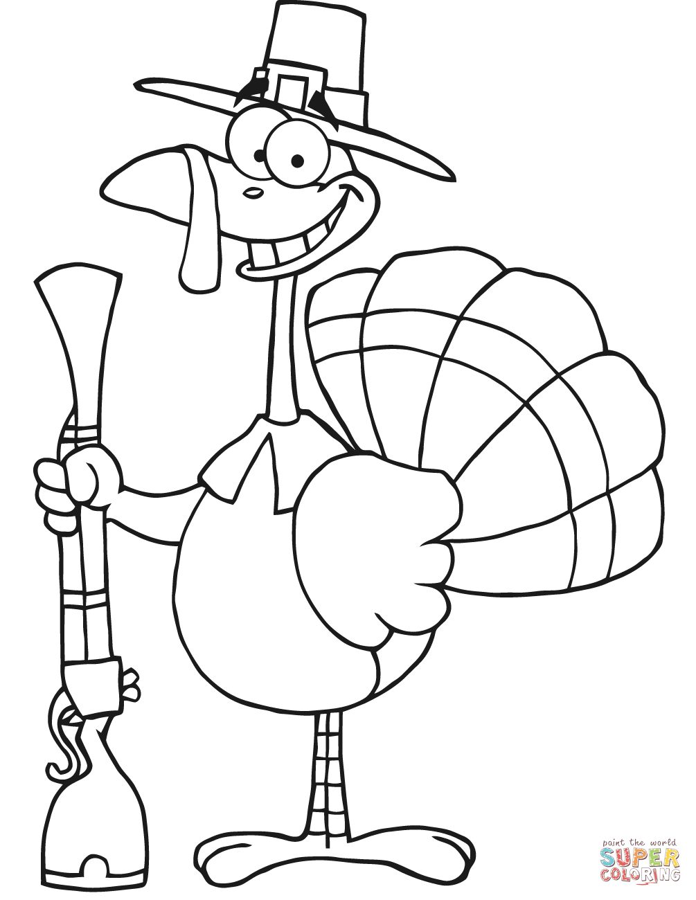 1005x1300 Expert Turkey And Pilgrim Coloring Pages Happy With Hat Musket