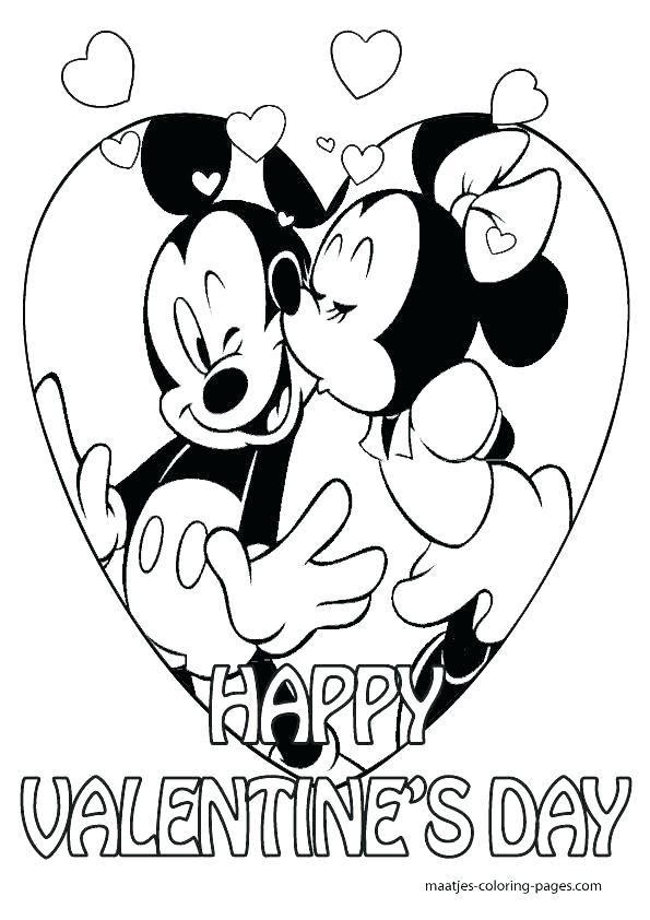 595x842 Happy Valentines Day Coloring Valentines Day Coloring Pages