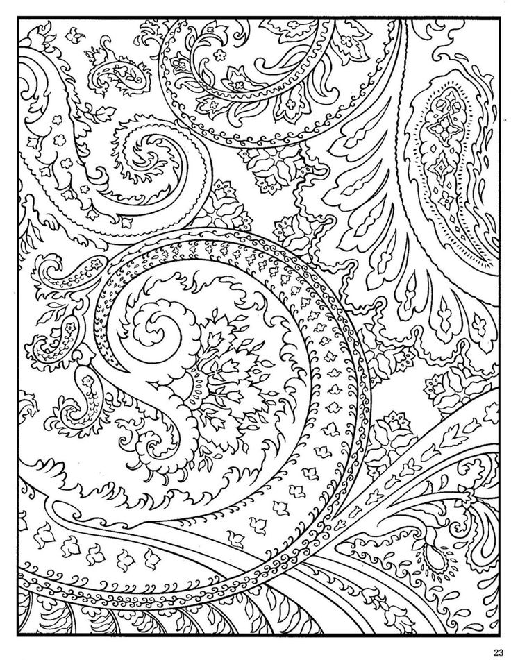 736x951 D8b650e1b649669dd92024077f831cf4 Paisley Coloring Pages Free
