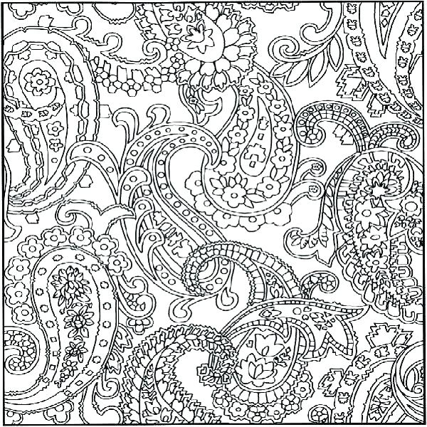 600x600 Hard Design Coloring Pages Coloring Pages Of Patterns Pattern