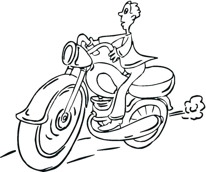 660x553 Motorcycle Color Pages Motorbike Coloring Pages Harley Davidson