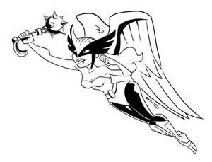 300x229 Hawk Girl Coloring Pages