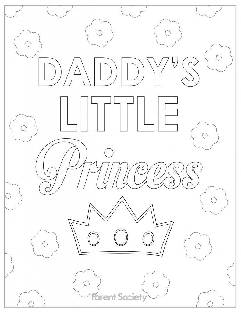 791x1024 I Miss You Daddy Coloring Pages