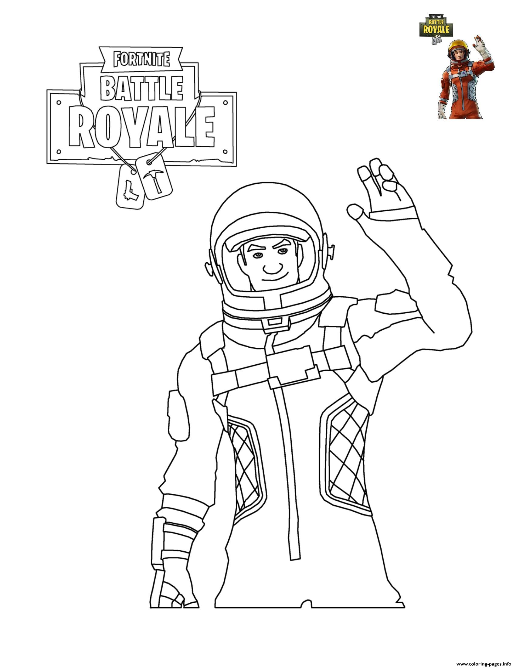 1700x2200 Fortnite Character 5 Coloring Pages Printable
