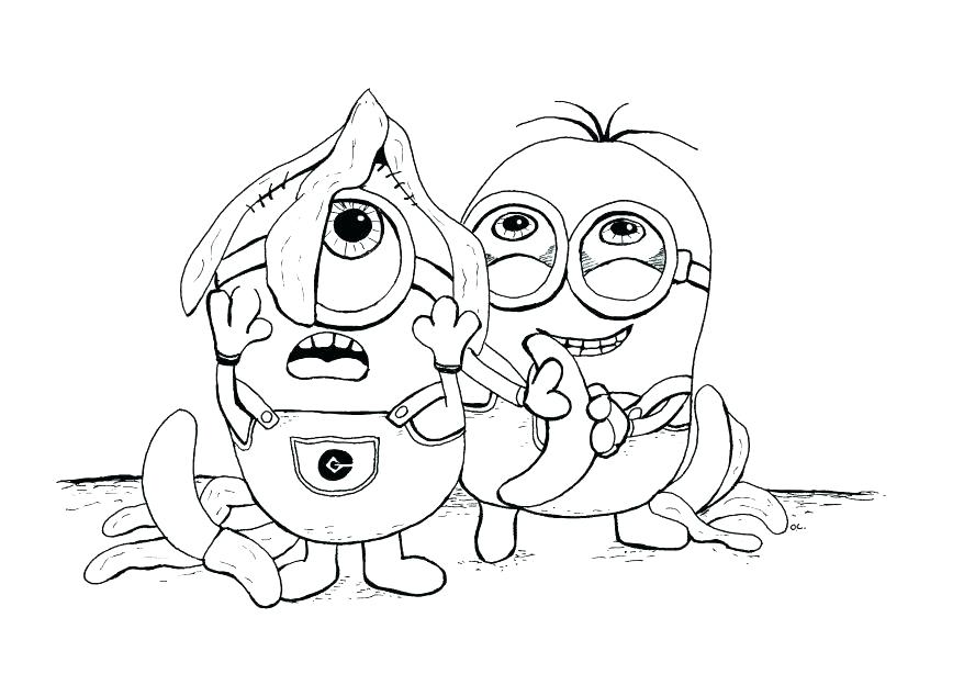 878x614 Charming J Coloring Page Minion Coloring Pages Online Coloring