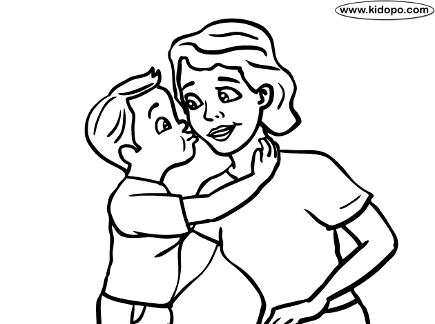 Coloring Pages Kiss
