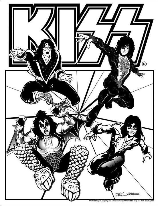 552x720 Kiss Coloring Pages Printable Coloring Pages