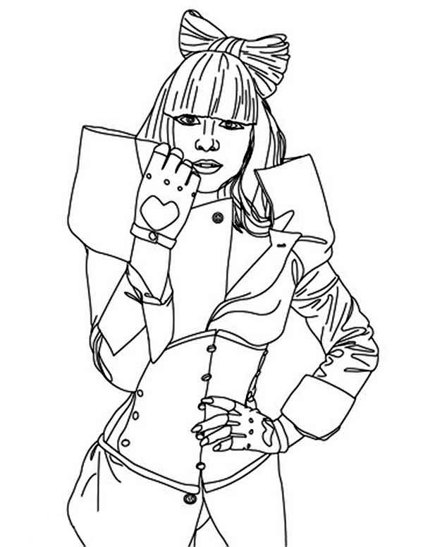 600x775 Beautiful Ladies Coloring Pages 67088
